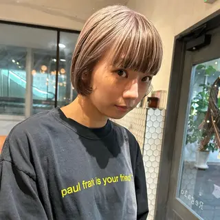 ショート 市川 蘭のヘアスタイル