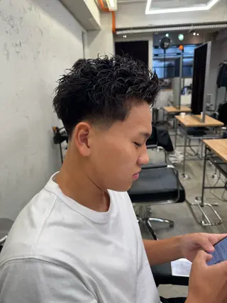 ショート パーマ メンズ 💈メンズ特化💈 TASUKUのヘアスタイル