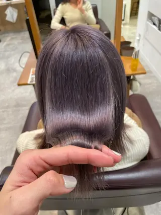 ロング カラー HAREru. モデル募集【戸塚】のヘアスタイル