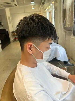 メンズ 才門 真菜のヘアスタイル