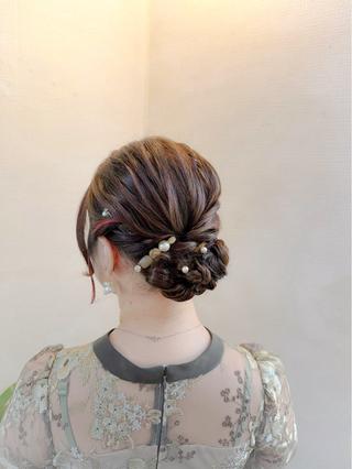 ヘアアレンジ hair make もりした ゆうのヘアスタイル