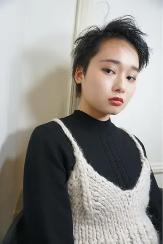 ショート カラー パーマ 大島 智子のその他イメージ