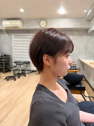 ショート カラー 🍃ショートヘア🍃 北林春樹のヘアスタイル
