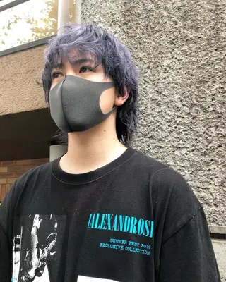 カラー ヘアアレンジ メンズ メンズ特化✂️栗原 侑也のヘアスタイル