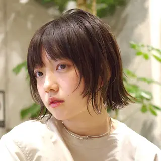 ショート 遠藤惟斗/自由が丘/ 透明感カラー/パーマのヘアスタイル
