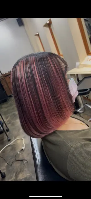 カラー 田呂丸 誠貴のヘアスタイル