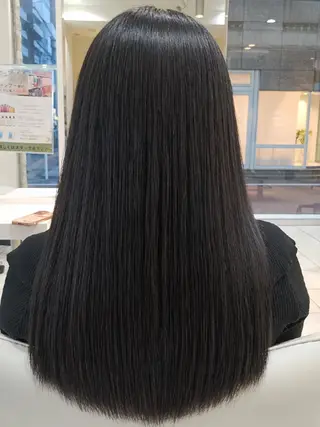 ロング カラー 透明感カラー×美眉 🎀みゆう🎀のヘアスタイル