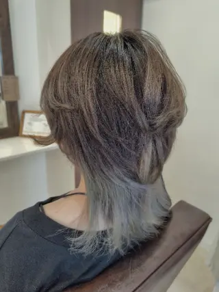 ミディアム 三浦 瑞華のヘアスタイル
