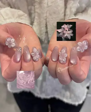 ネイル Sora nail 長さ出し専門店のネイルデザイン