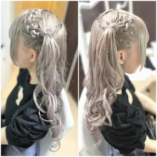ヘアアレンジ イーチブライト EachBrightのヘアスタイル