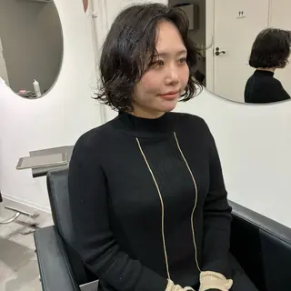 パーマ 工藤 綾乃のヘアスタイル