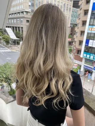 ロング カラー 初めてでも安心🌟 newi町田✂のヘアスタイル