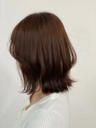 ミディアム カラー 🌿佐山 絵梨佳🌿 Recharme新保のヘアスタイル