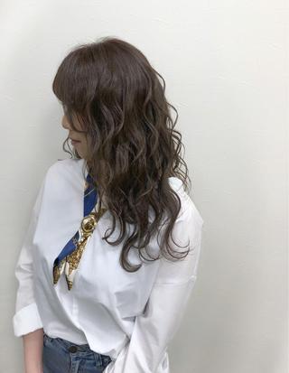 ロング カラー 青池 康宏のヘアスタイル
