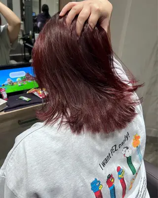 セミロング sugiyama 🎀ayakaのヘアスタイル