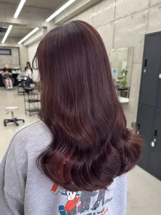 カラー Asami/名古屋/ ハイトーン/デザインのヘアスタイル