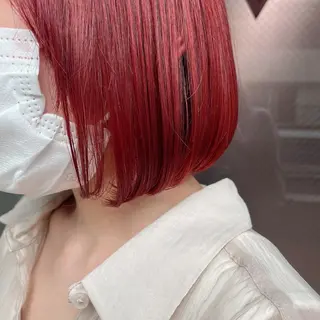 ショート カラー 縮毛矯正WATARU 髪質改善 レイヤーのヘアスタイル