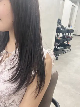 ロング カラー TELA HAIR つぐみのヘアスタイル