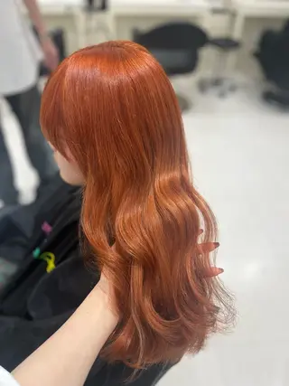 カラー ベージュ・ラベンダー カラー🎀りりのヘアスタイル