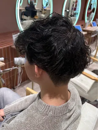 ショート メンズ デザイン/ボブ/ メンズ/ココネ⭐️のヘアスタイル