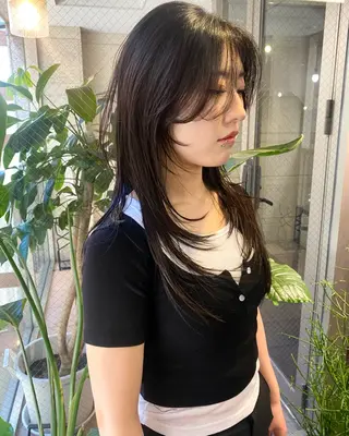 カラー ヘアアレンジ ウルフカット モデル募集中！ミカのヘアスタイル