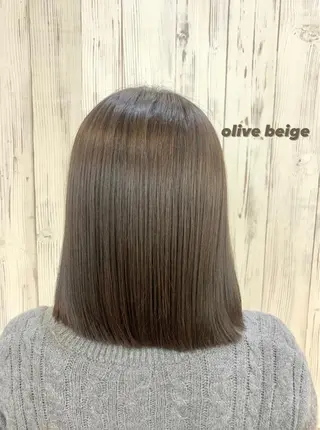 ミディアム カラー Nagisa🥥🧡 南森町駅 徒歩30秒のヘアスタイル