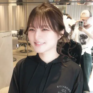ヘアアレンジ ニュアンスヘア🪡 nenekaのヘアスタイル