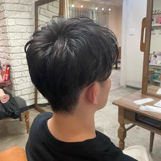 ショート メンズ 北川 智海のヘアスタイル