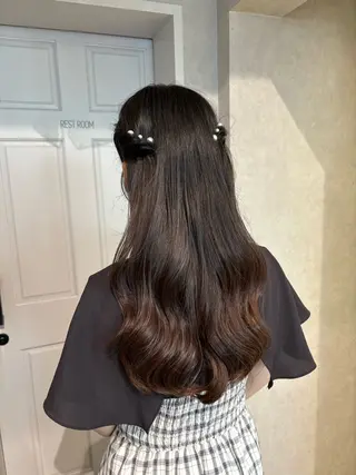 ロング 透明感モテスタイル 💞SHIORI💞のヘアスタイル