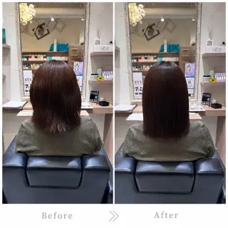 ミディアム chihiro 🐰 髪質改善/透明感🫧のヘアスタイル