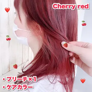 ミディアム カラー 韓国ヘア🇰🇷🎀 YURIAのヘアスタイル