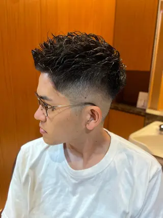 メンズ たけ しまのヘアスタイル