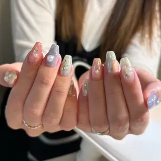 ネイル amuse ニュアンス/個性派のネイルデザイン