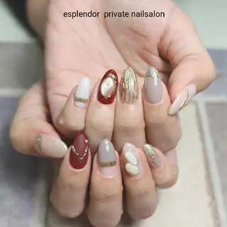 ネイル esplendor  小野寺のネイルデザイン