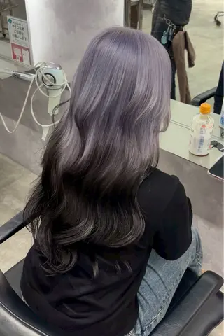 カラー 齊藤 千隼のヘアスタイル