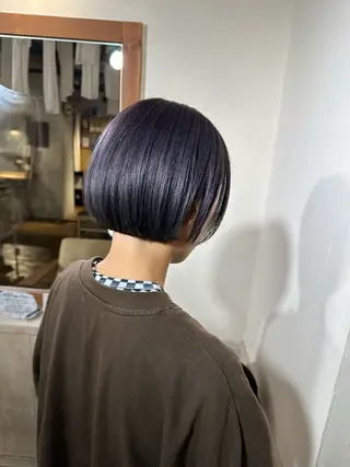 ショート カラー 伊藤 慎吾のヘアスタイル