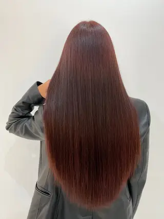 ロング カラー ヘアアレンジ 髪質改善/縮毛矯正 RYOのヘアスタイル