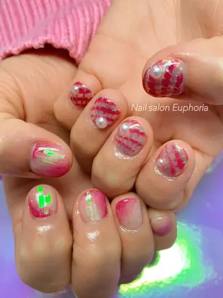 ネイル Nail salon Euphoriaのネイルデザイン