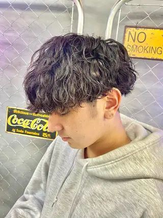 パーマ メンズ メンズサロンLOSS /rintaroのヘアスタイル