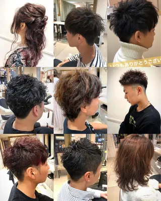 カラー パーマ ヘアアレンジ メンズ 似合う髪型見つけます AYAKAのヘアスタイル