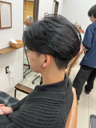 パーマ メンズ メンズカット/パーマ /森本翔大のヘアスタイル