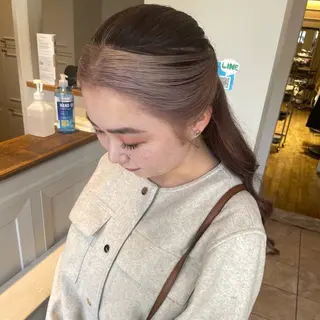 ロング ブリーチなしWカラー /SACHIKAのヘアスタイル