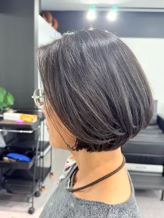 ミディアム 小森 貫治のヘアスタイル