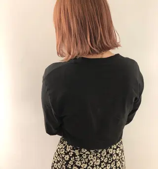 ショート 透明感カラー* レイヤー/清水大地のヘアスタイル