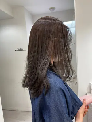 ロング なつき🎀韓国ヘア /透明感カラーのヘアスタイル