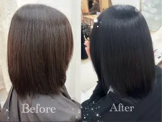 ショート カラー 💜eluあやね💜 🫧カラー・縮毛矯正のヘアスタイル