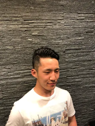 ショート メンズ 中原 滉太のヘアスタイル