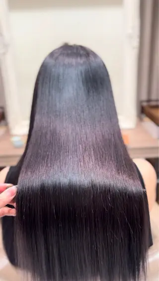 ロング カラー パーマ ブリーチモデル✂︎ カラー特化✨ひかり/のヘアスタイル