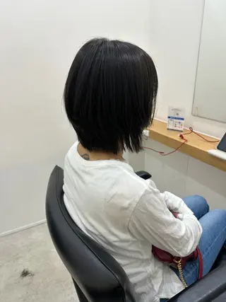 ショート カラー レイヤー/ヘアセット 💐nao.のヘアスタイル