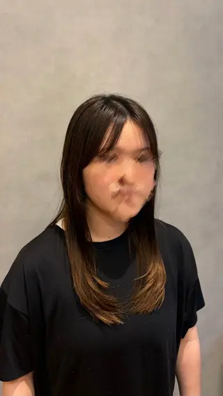 ロング 藤浪 凪沙のヘアスタイル